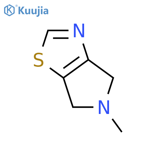 4H-Pyrrolo[3,4-d]thiazole,5,6-dihydro-5-methyl- structure