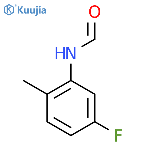 N-(5-Fluoro-2-methyl-phenyl)formamide structure