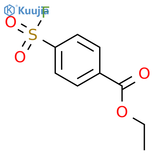 ethyl 4-(fluorosulfonyl)benzoate structure