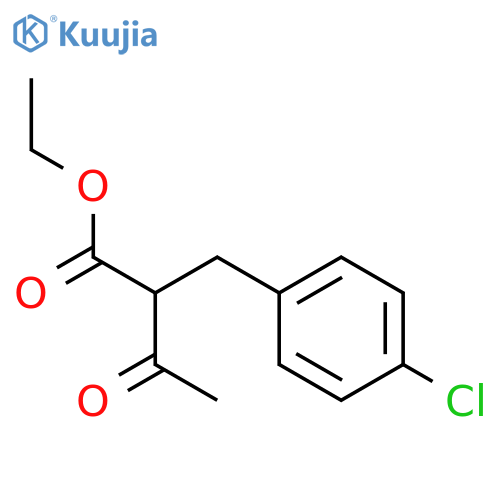 Ethyl 2-(4-Chlorobenzyl)-3-oxobutanoate structure