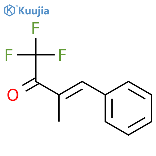 1,1,1-trifluoro-3-methyl-4-phenylbut-3-en-2-one structure