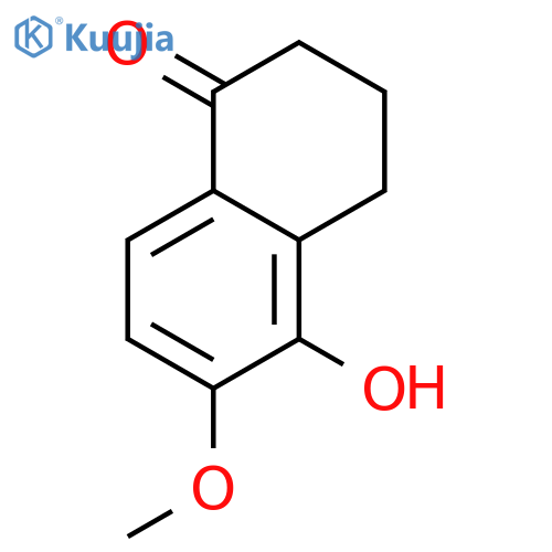 1(2H)-Naphthalenone, 3,4-dihydro-5-hydroxy-6-methoxy- structure