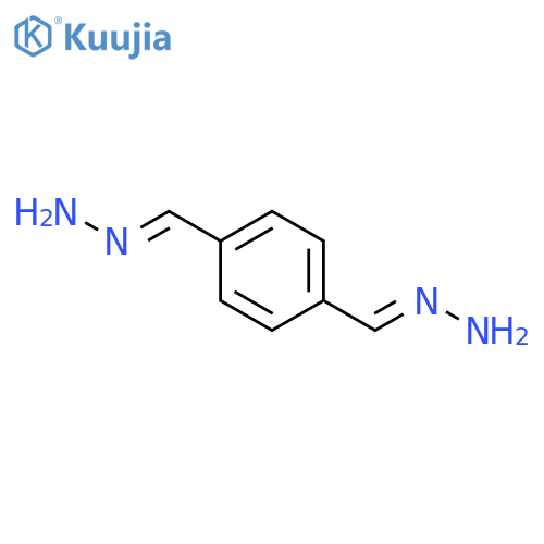 1,4-Benzenedicarboxaldehyde, dihydrazone structure