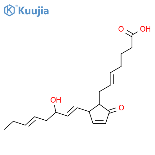 Prosta-5,10,13,17-tetraen-1-oicacid, 15-hydroxy-9-oxo-, (5Z,13E,15S,17Z)- structure
