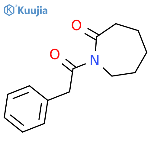 2H-Azepin-2-one, hexahydro-1-(phenylacetyl)- structure
