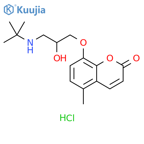 bucumolol hydrochloride structure