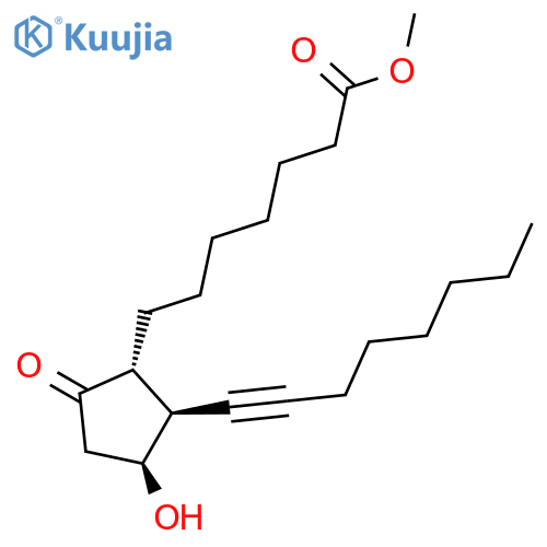 Prost-13-yn-1-oic acid, 11-hydroxy-9-oxo-, methyl ester, (11b)-(±)- structure