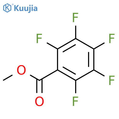 Methyl pentafluorobenzoate structure