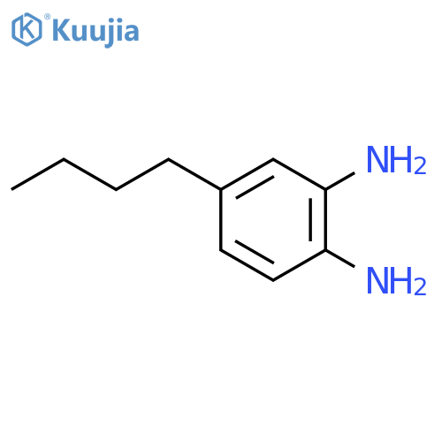 4-butylbenzene-1,2-diamine structure