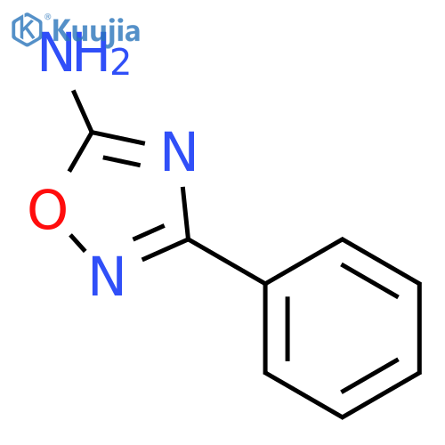 3-phenyl-1,2,4-oxadiazol-5-amine structure