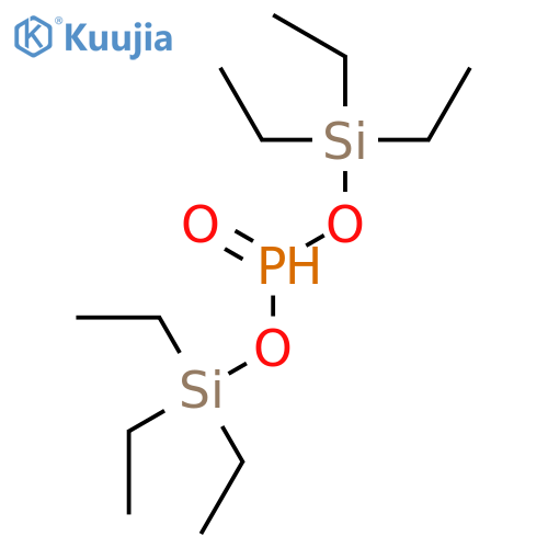 Phosphonic acid, bis(triethylsilyl) ester structure