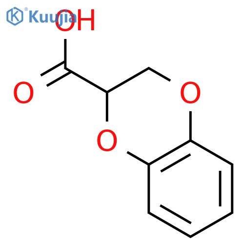 2,3-dihydro-1,4-benzodioxine-2-carboxylic acid structure