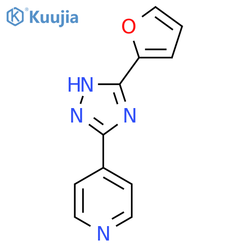 4-(3-(Furan-2-yl)-1H-1,2,4-triazol-5-yl)pyridine structure