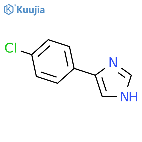 4-(4-CHLOROPHENYL)-1H-IMIDAZOLE structure
