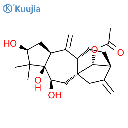 Grayanotoxa-10(20),16-diene-3,5,6,14-tetrol, 14-acetate, (3β,6β,14R)- (9CI) structure