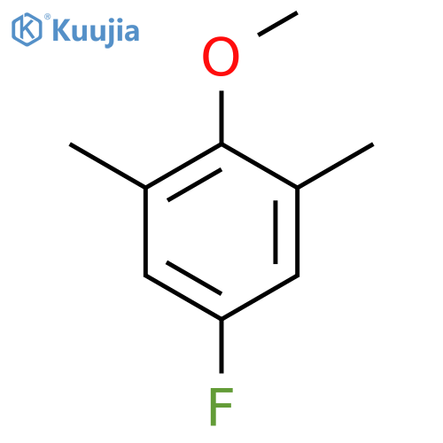 Benzene, 5-fluoro-2-methoxy-1,3-dimethyl- structure