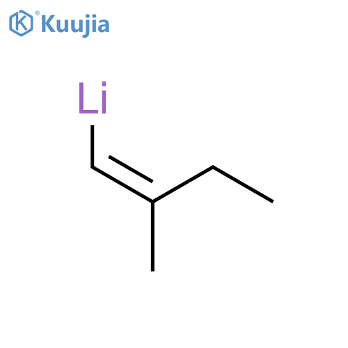 Lithium, (2-methyl-1-butenyl)-, (Z)- structure
