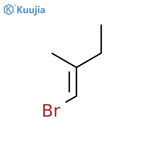 1-Butene, 1-bromo-2-methyl-, (Z)- structure