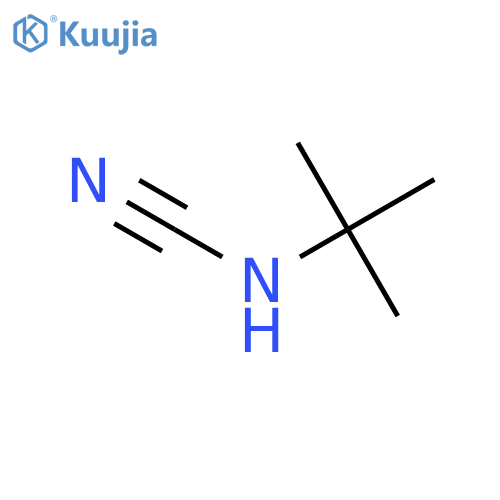 tert-Butylcyanamide structure