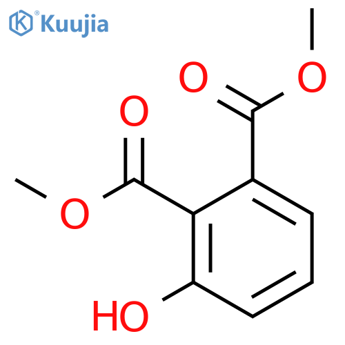 1,2-dimethyl 3-hydroxybenzene-1,2-dicarboxylate structure