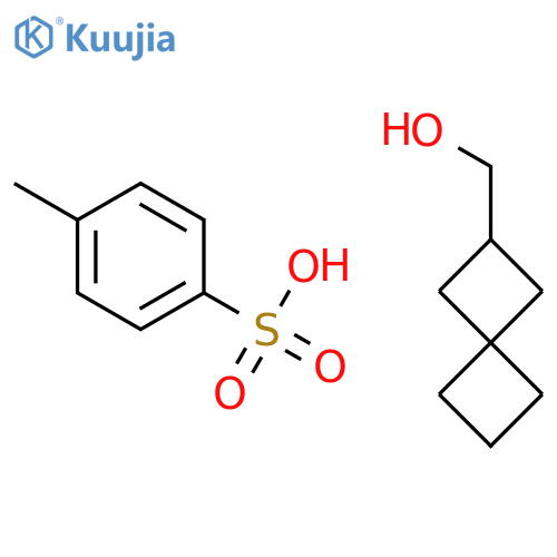 Spiro[3.3]heptane-2-methanol, 4-methylbenzenesulfonate structure