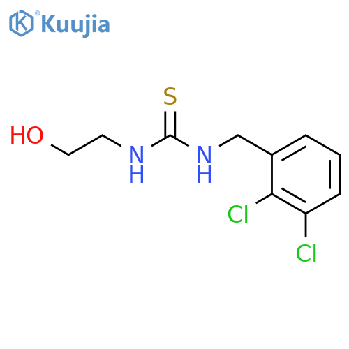 Thiourea, N-[(2,3-dichlorophenyl)methyl]-N'-(2-hydroxyethyl)- structure