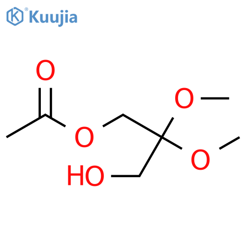 1,3-Propanediol, 2,2-dimethoxy-, 1-acetate structure