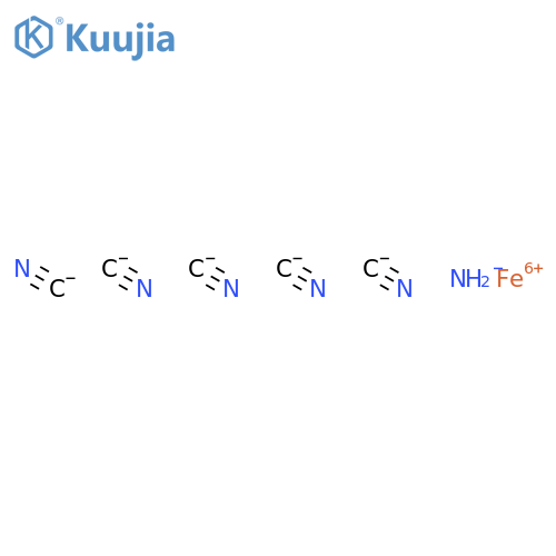 Pentacyanoamine Ferrate Ammonium Disodium Salt structure
