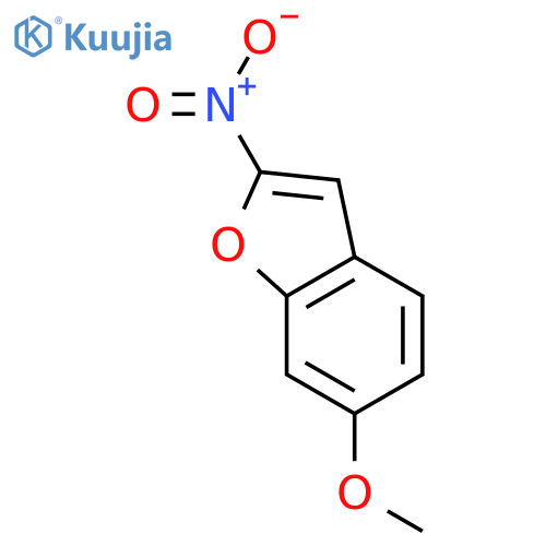 6-Methoxy-2-nitrobenzofuran structure