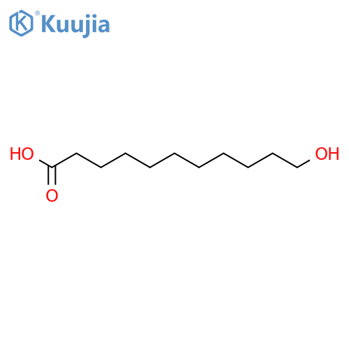11-Hydroxyundecanoic acid structure