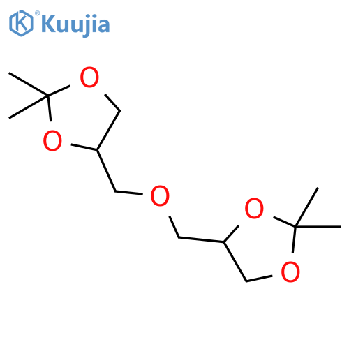 1,3-Dioxolane, 4,4'-[oxybis(methylene)]bis[2,2-dimethyl- structure
