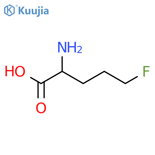 5-fluoronorvaline structure
