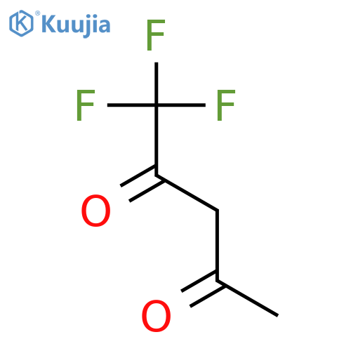 1,1,1-trifluoropentane-2,4-dione structure