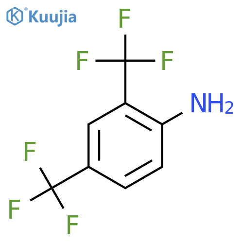 2,4-bis(trifluoromethyl)aniline structure