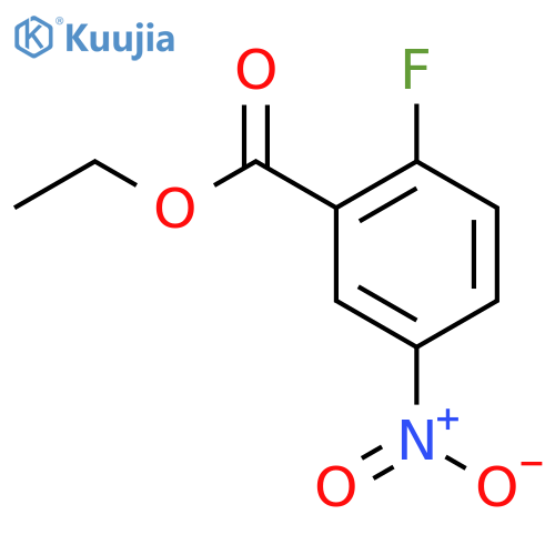 Ethyl 2-fluoro-5-nitrobenzoate structure