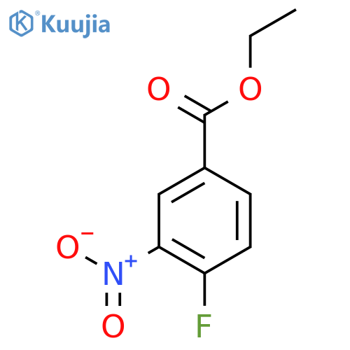 Ethyl 4-fluoro-3-nitrobenzoate structure