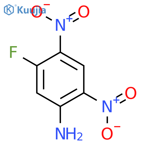 2,4-Dinitro-5-fluoroaniline structure