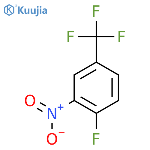 4-Fluoro-3-nitrobenzotrifluoride structure