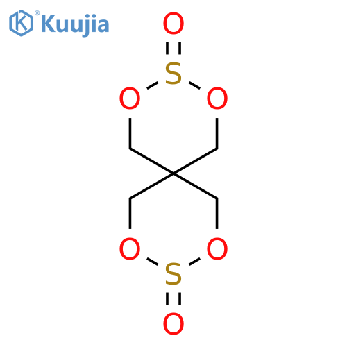 2,4,8,10-Tetraoxa-3,9-dithiaspiro[5.5]undecane,3,9-dioxide structure