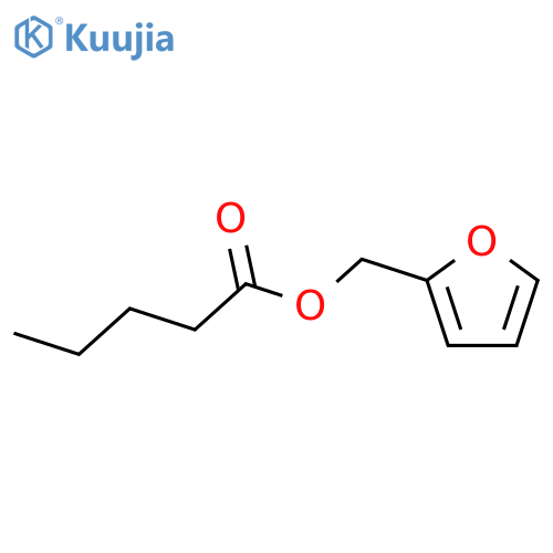 Furan-2-ylmethyl pentanoate structure