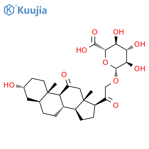 Alphadolone 21-β-D-Glucuronide structure