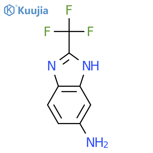 2-(Trifluoromethyl)-1H-benzimidazol-5-amine dihydrochloride structure