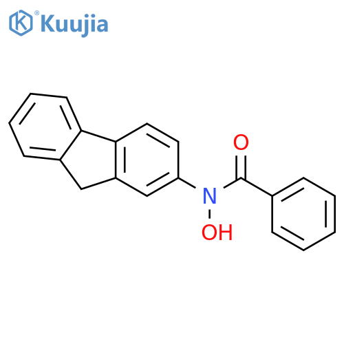 Benzamide,N-9H-fluoren-2-yl-N-hydroxy- structure