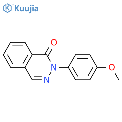 2-(4-methoxyphenyl)-1,2-dihydrophthalazin-1-one structure