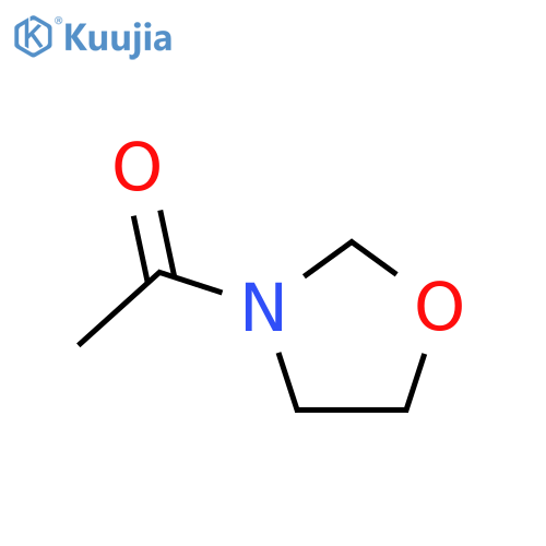 3-acetyl-1,3-oxazolidine structure