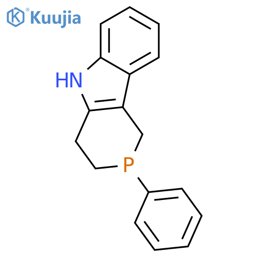 2-phenyl-2,3,4,5-tetrahydro-1H-phosphinino[4,3-b]indole structure