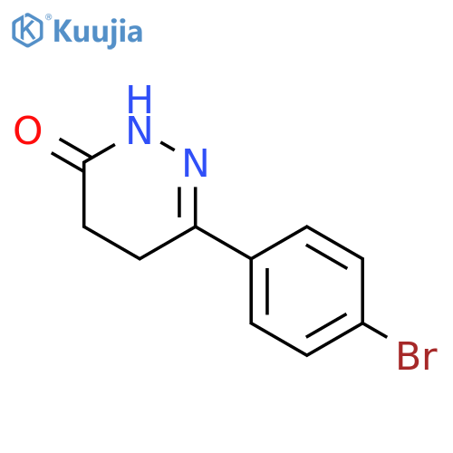 6-(4-Bromophenyl)-4,5-dihydro-2H-pyridazin-3-one structure