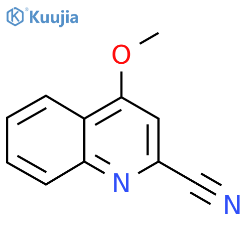4-Methoxyquinoline-2-carbonitrile structure