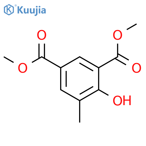 4-hydroxy-5-methyl-isophthalic acid dimethyl ester structure