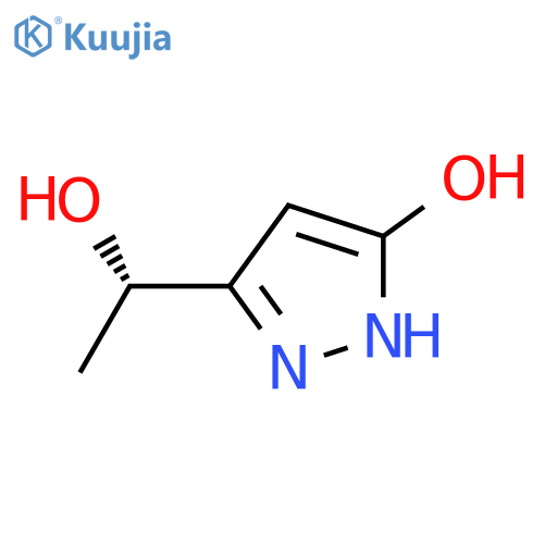 1H-Pyrazole-3-methanol, 5-hydroxy-alpha-methyl-, (alphaS)- (9CI) structure